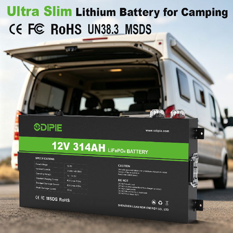 12.8V 314Ah Ultra Slim RV Battery