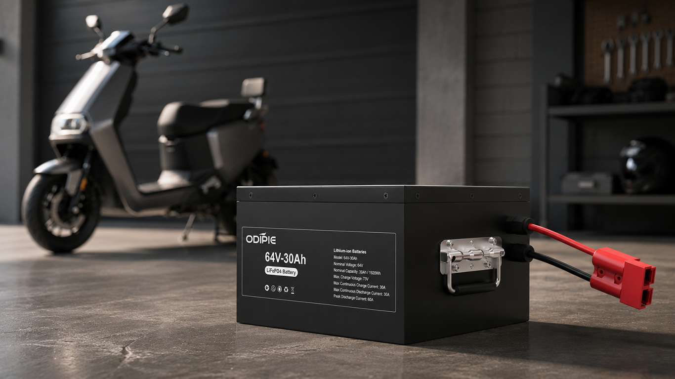 60V72V 100Ah LiFePO4 electric four-wheeler Battery – Deep Cycle Lithium Battery Pack (64V76.8V Optional)-10