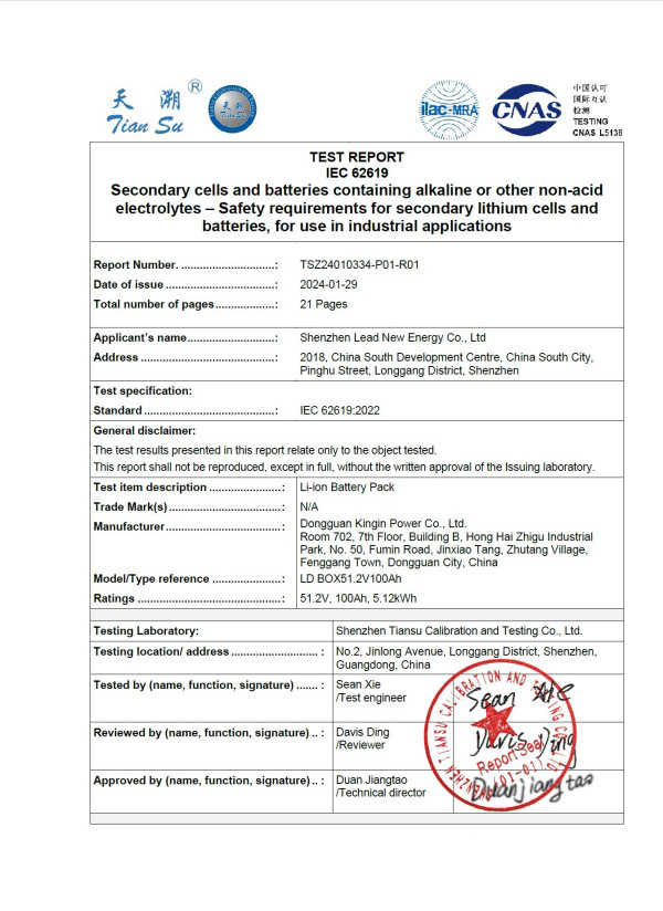 Compliance Certificates (9)