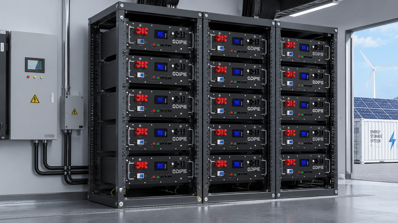 Rack-mount LiFePO4 Battery1