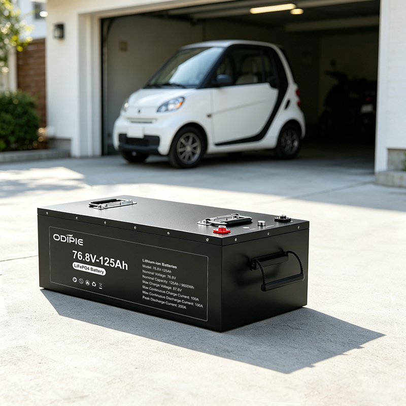 60V72V 100Ah LiFePO4 electric four-wheeler Battery – Deep Cycle Lithium Battery Pack (64V76.8V Optional)-6