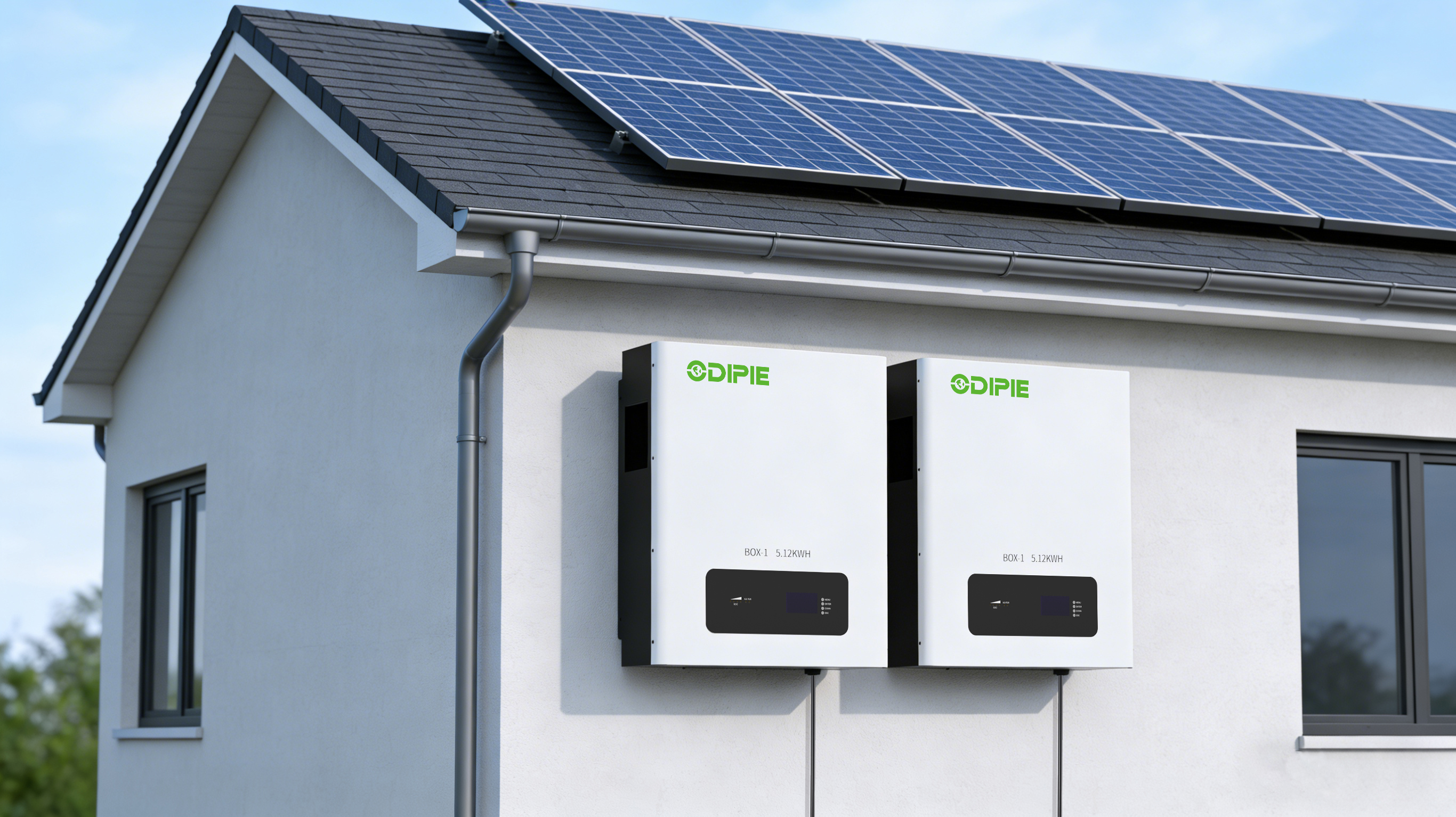 Wall-mounted Solar Storage