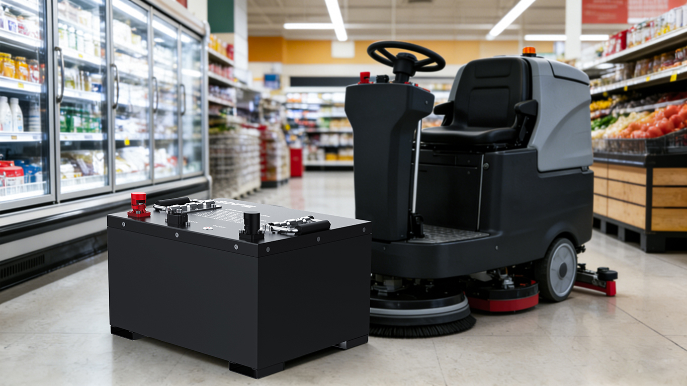 24V 50Ah 100Ah 150Ah 230Ah Floor Cleaning Machine LiFePO4 Battery | Advanced  Lithium Battery Pack OEM Manufacturer （10）
